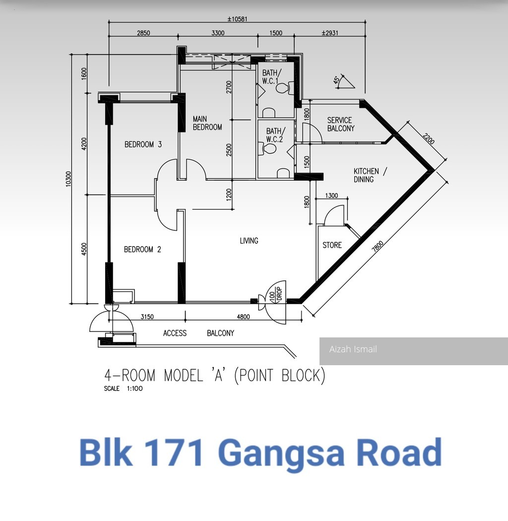 Blk 171 Gangsa Road (Bukit Panjang), HDB 4 Rooms #114526232